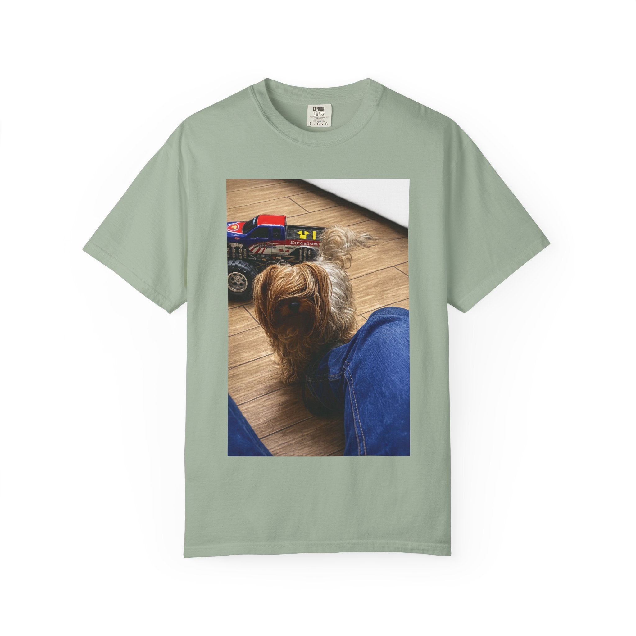 Dog Photo T-shirt — Personalized Pet Portrait Tee