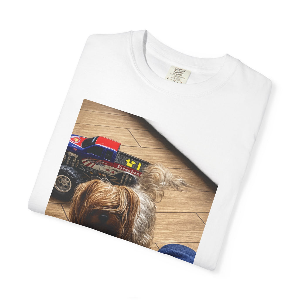 Dog Photo T-shirt — Personalized Pet Portrait Tee