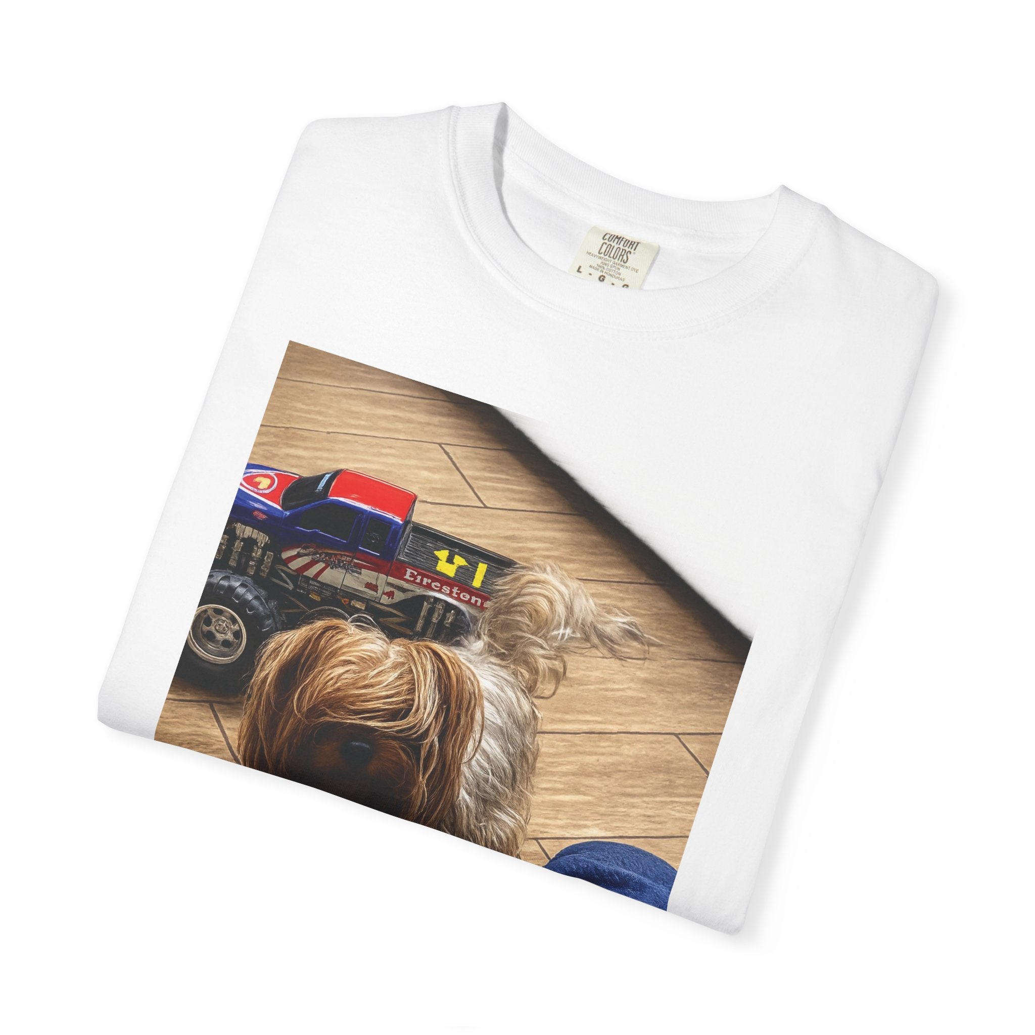 Dog Photo T-shirt — Personalized Pet Portrait Tee