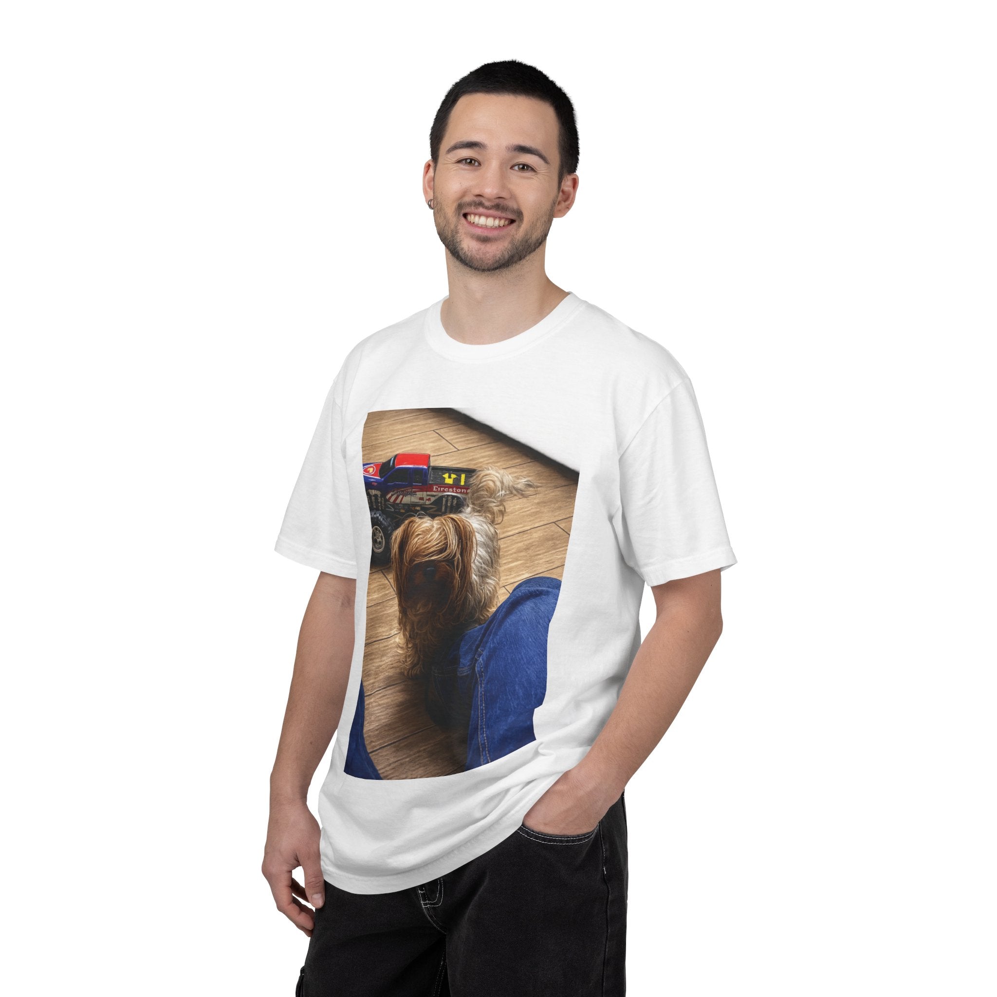 Dog Photo T-shirt — Personalized Pet Portrait Tee