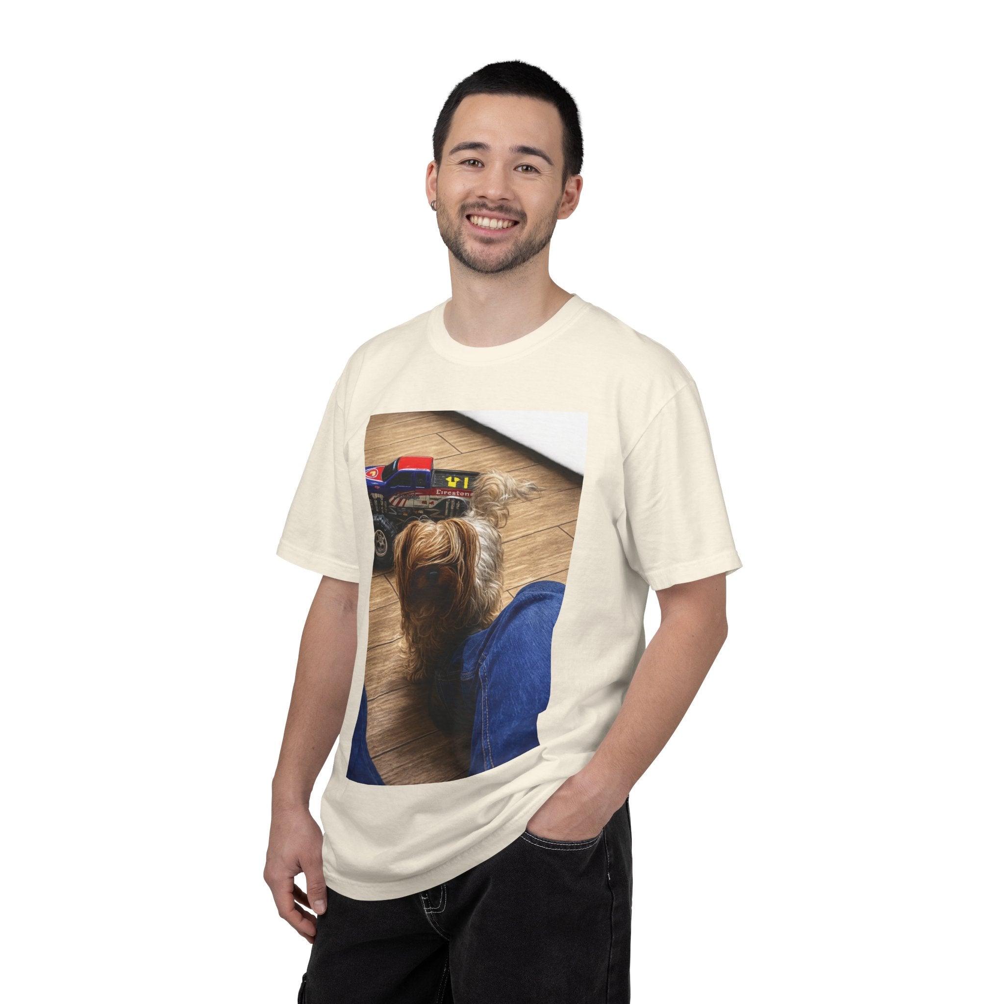 Dog Photo T-shirt — Personalized Pet Portrait Tee