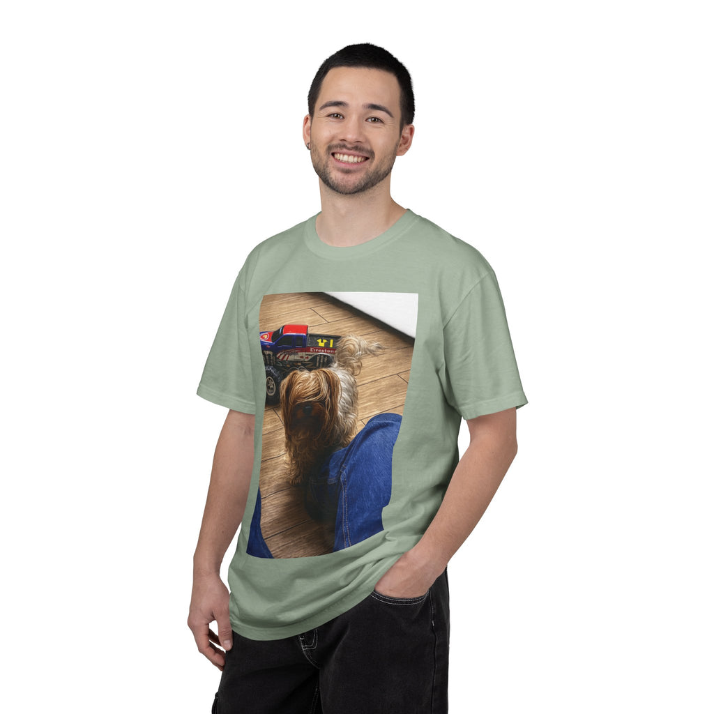 Dog Photo T-shirt — Personalized Pet Portrait Tee