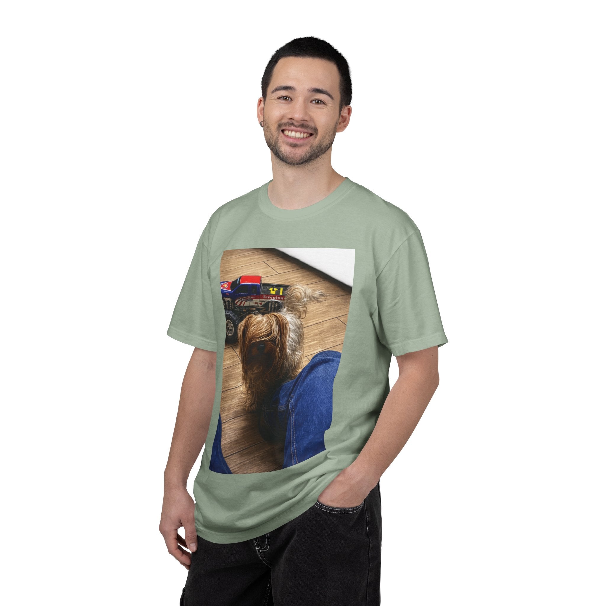 Dog Photo T-shirt — Personalized Pet Portrait Tee